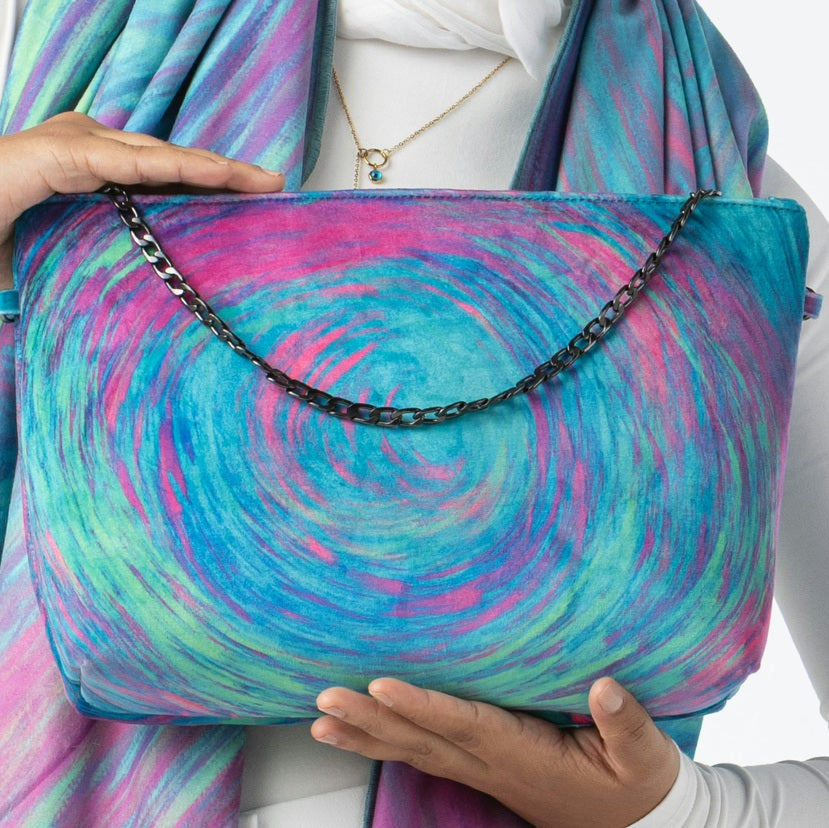Artistic Clutch Bag