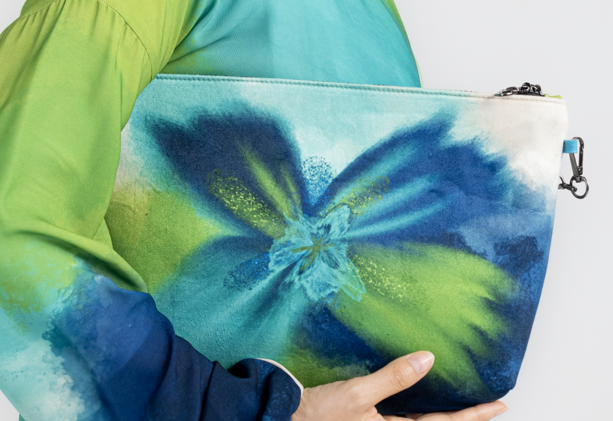Artistic Clutch Bag
