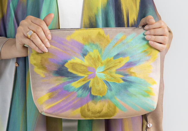 Artistic Clutch Bag