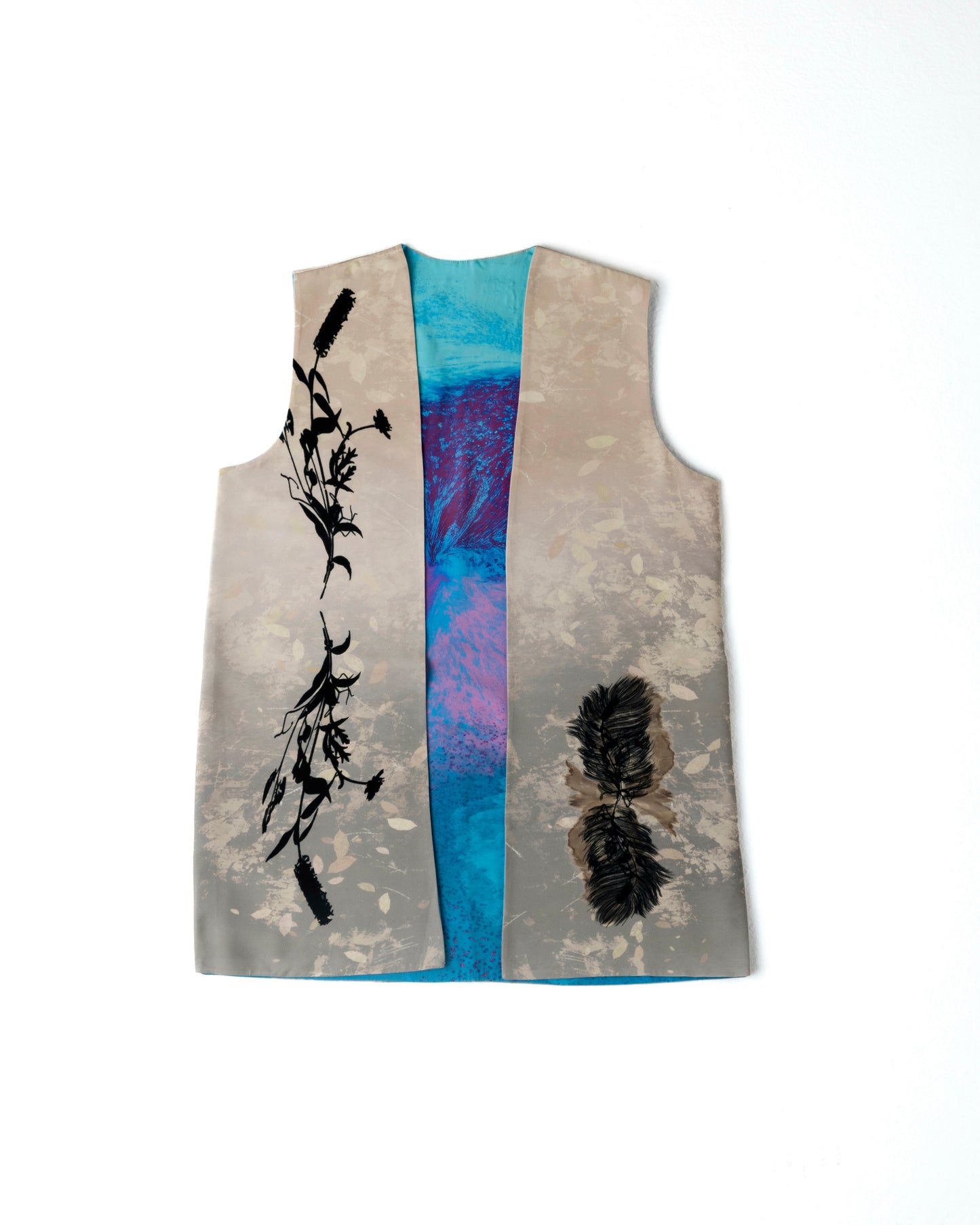 Long Double Face Vest
