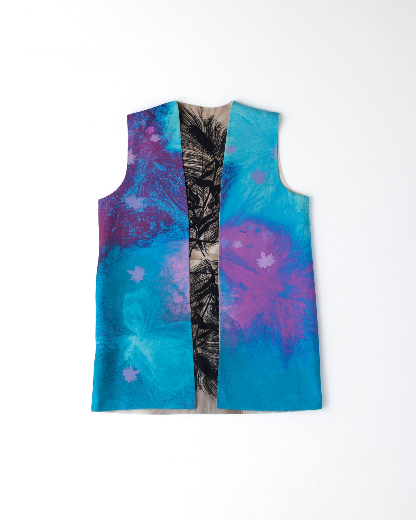Long Double Face Vest