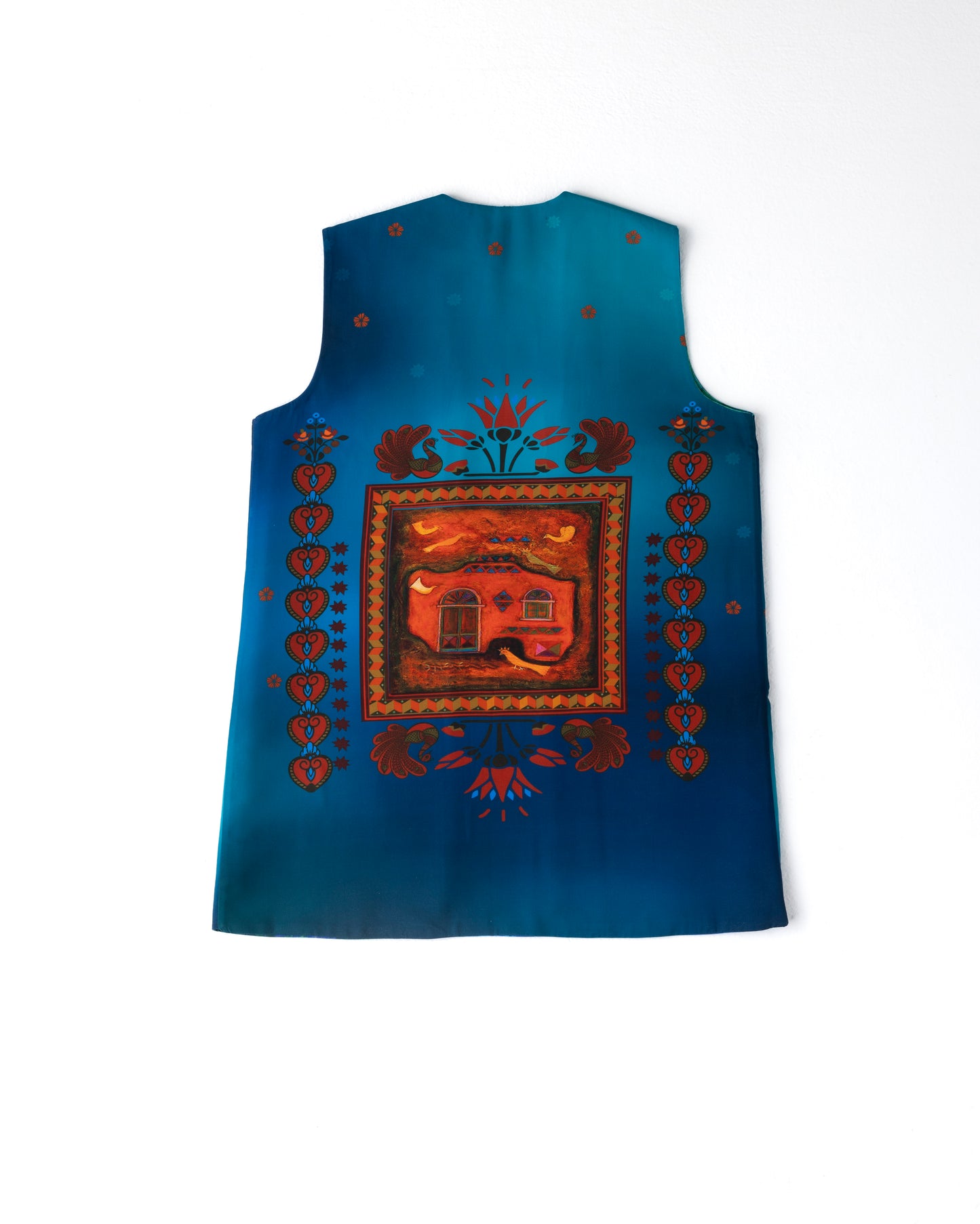 Long Double Face Vest