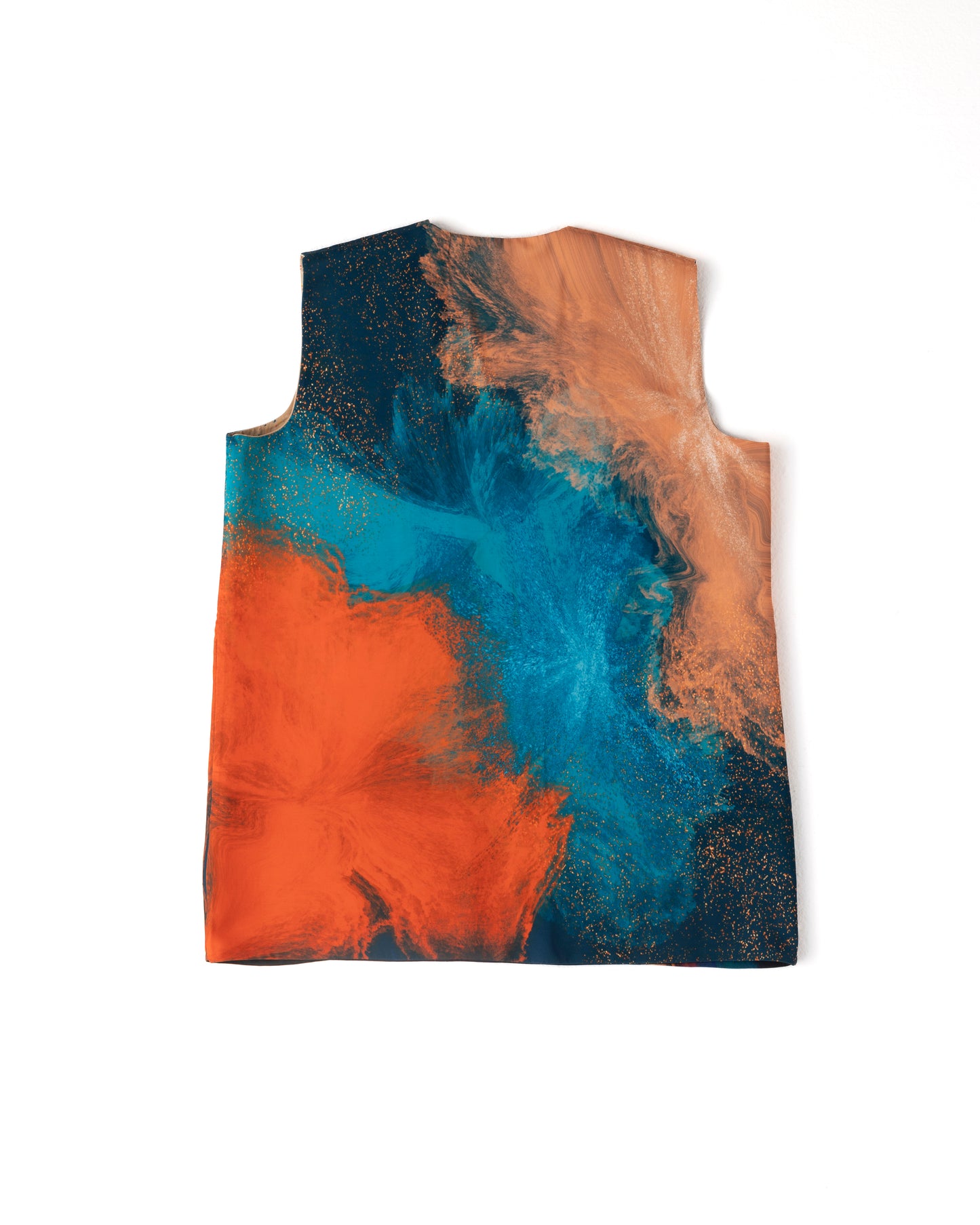 Long Double Face Vest