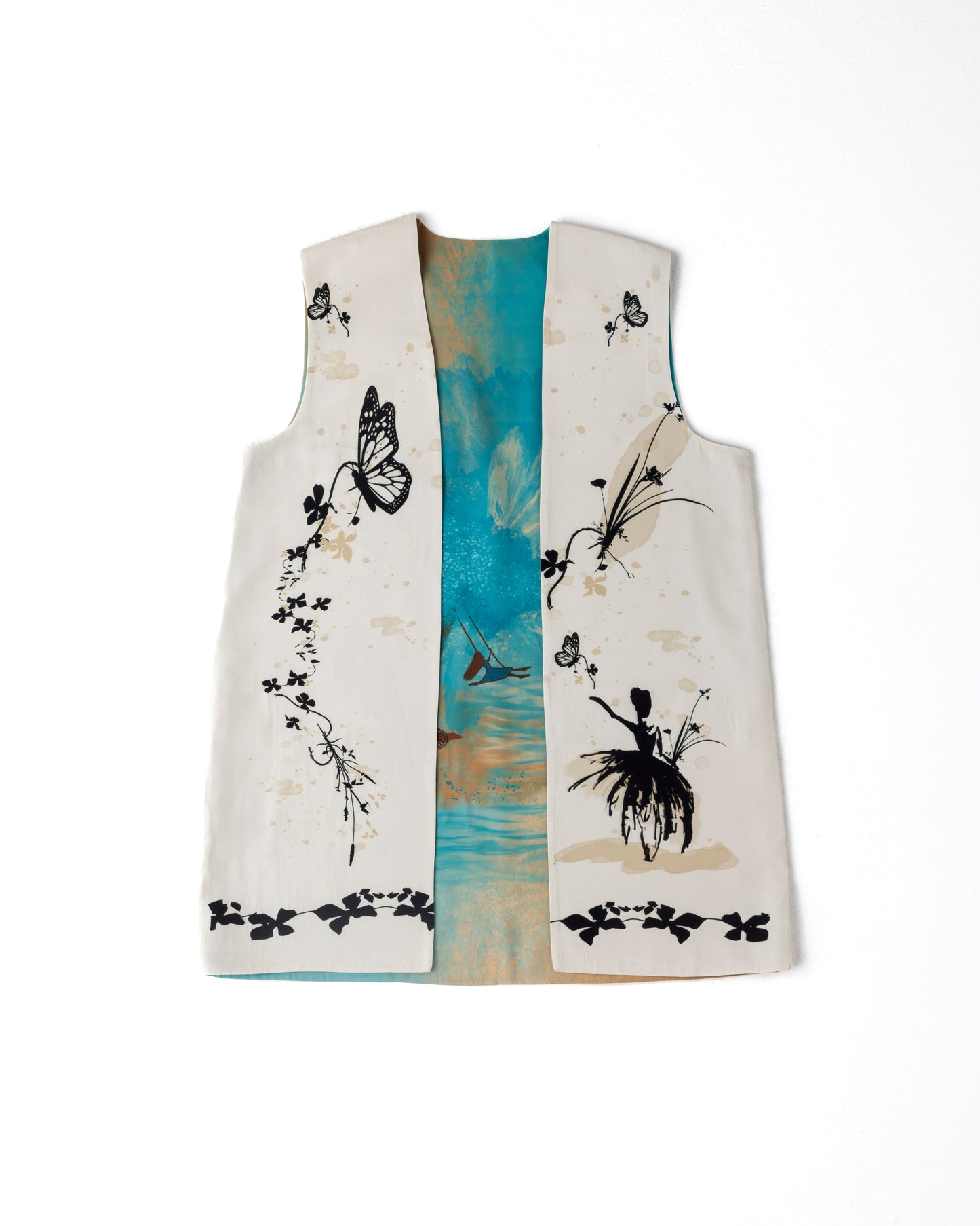 Long Double Face Vest