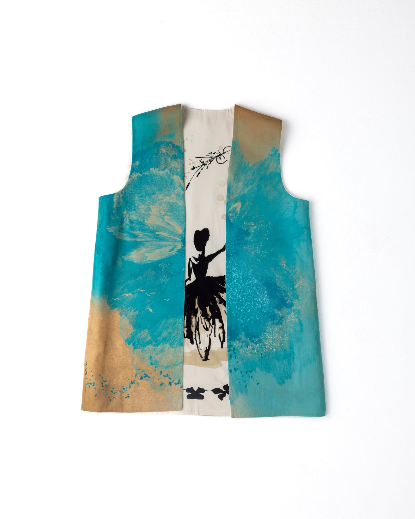 Long Double Face Vest