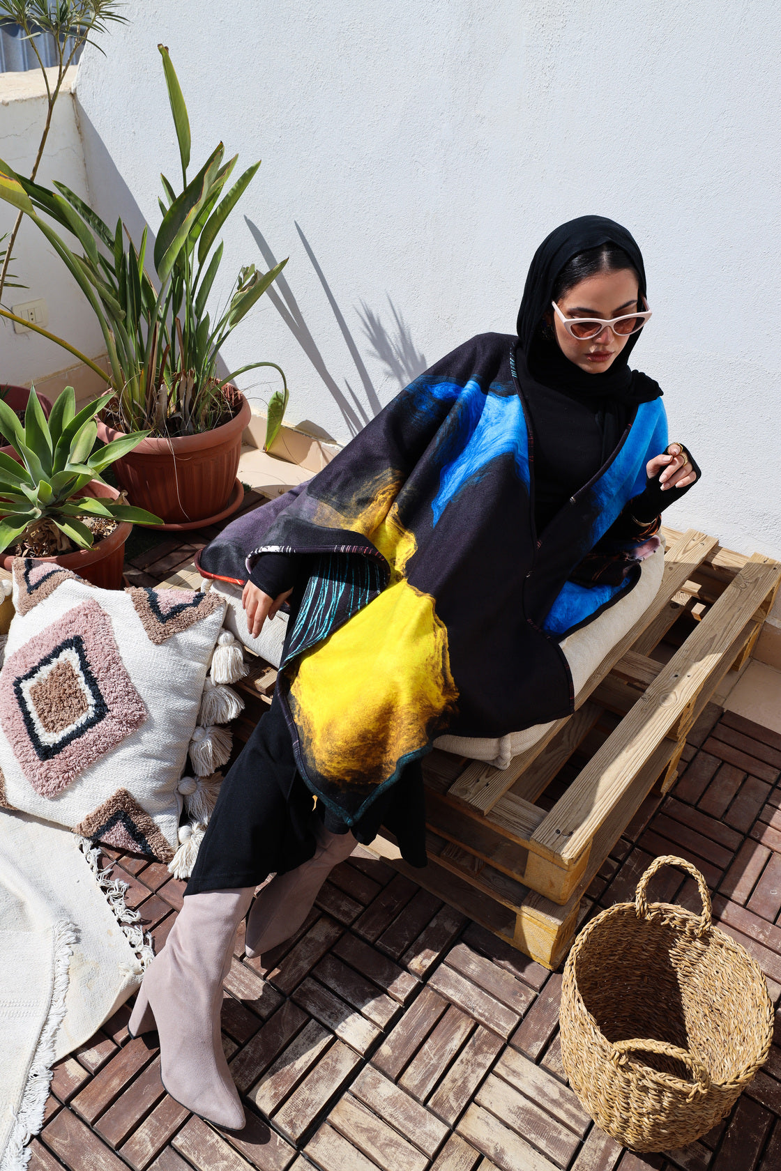 Double Face Winter Cape