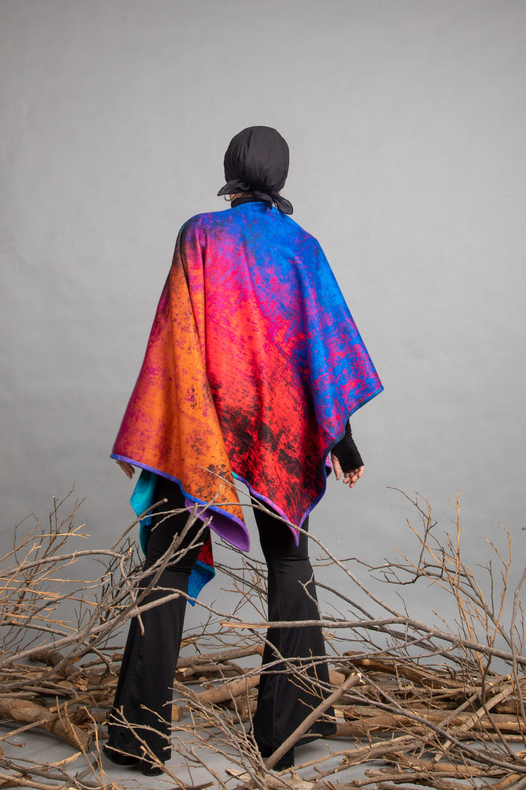 Double Face Winter Cape
