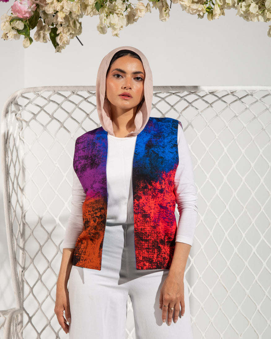 Short Double Face Vest