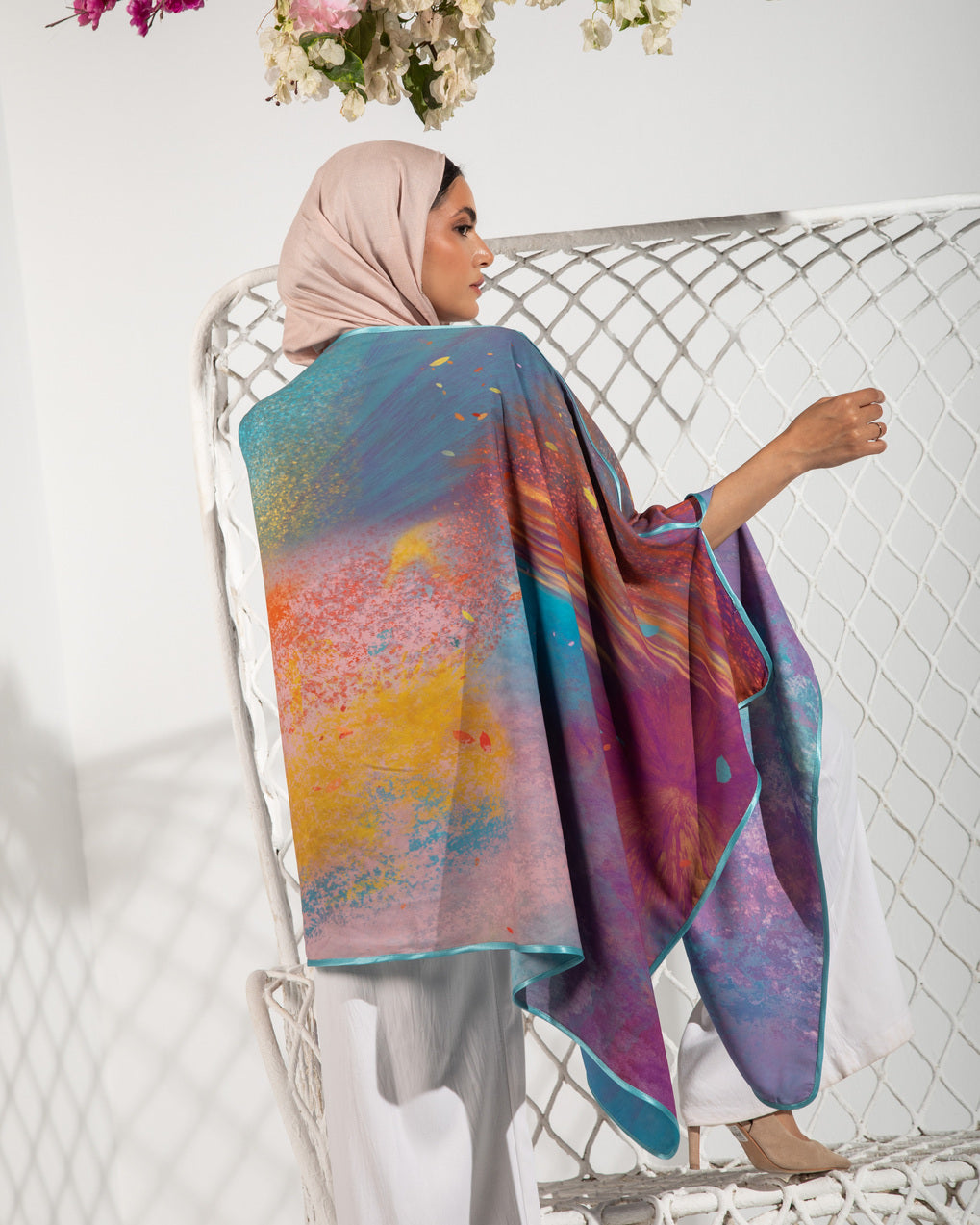 Double Face Poncho