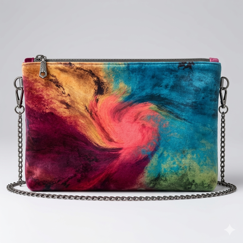 Artistic Clutch Bag