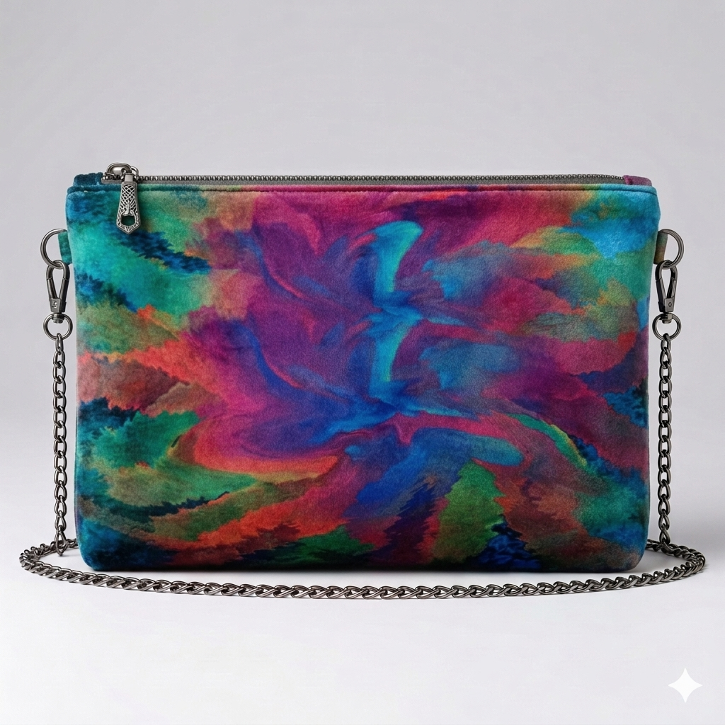 Artistic Clutch Bag