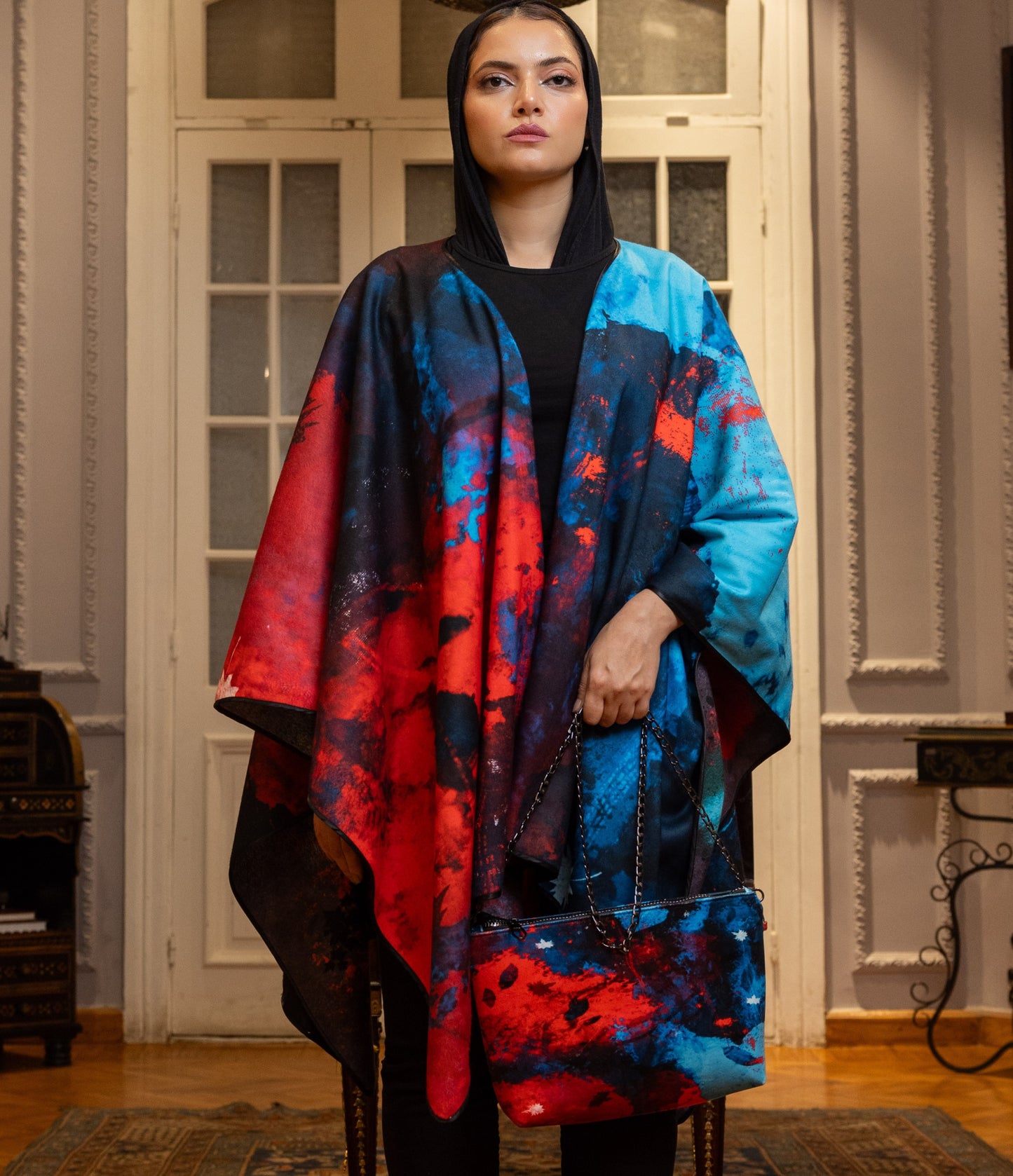 Double Face Winter Cape