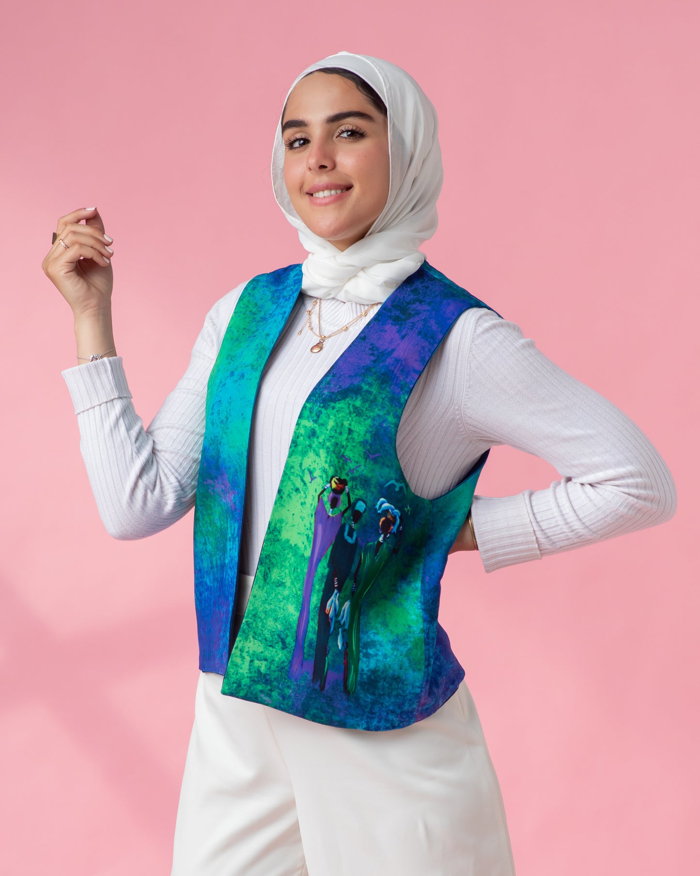 Double Face Vest