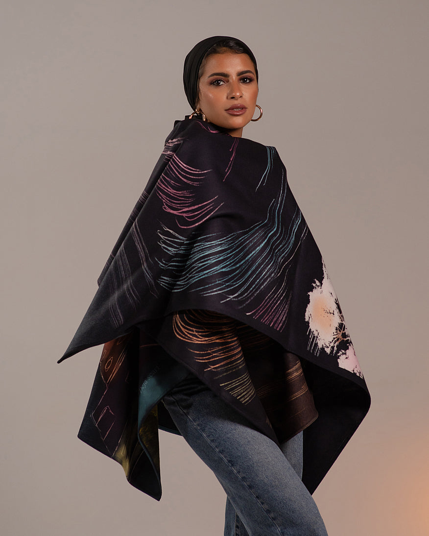 Double Face Winter Cape