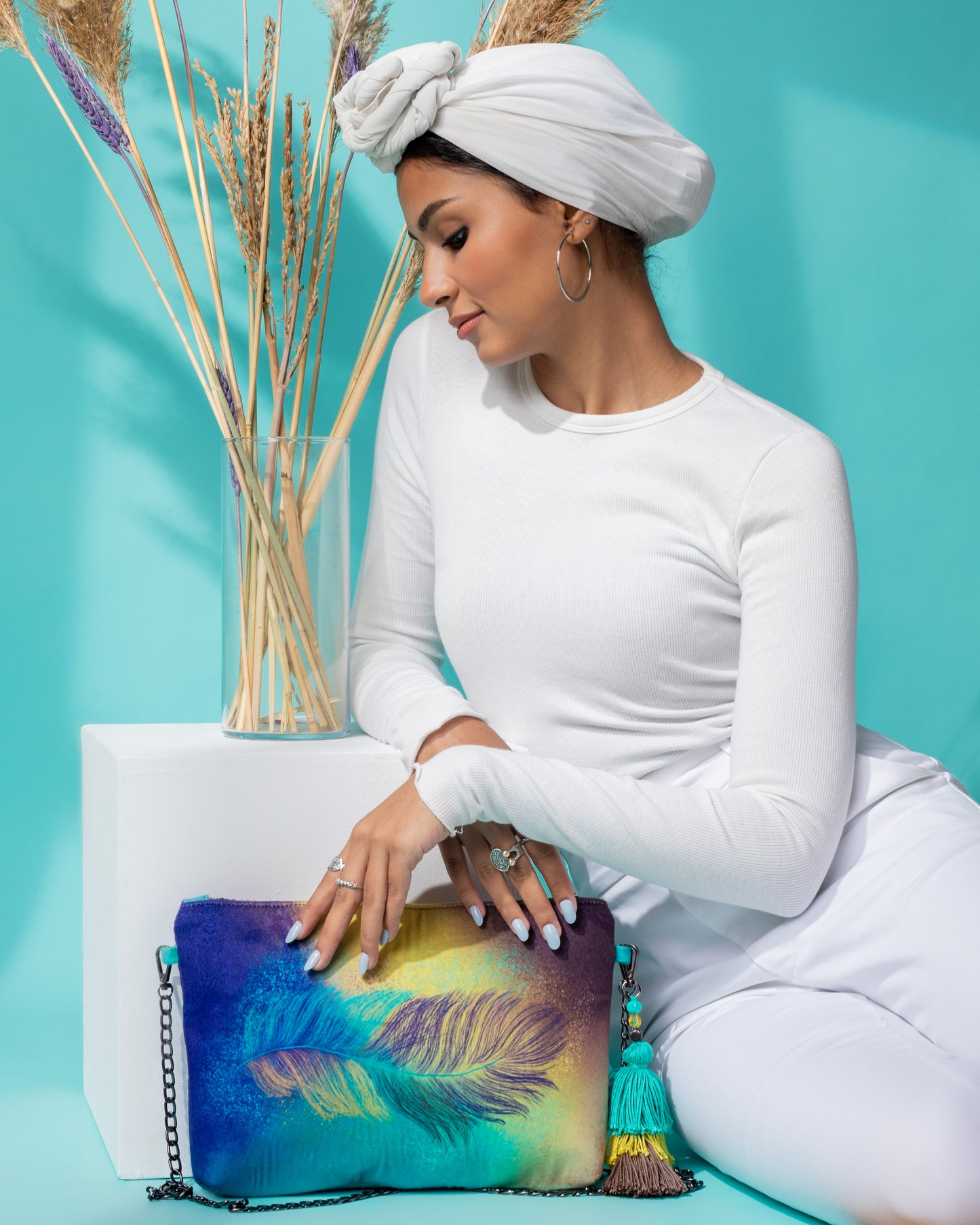Artistic Clutch Bag