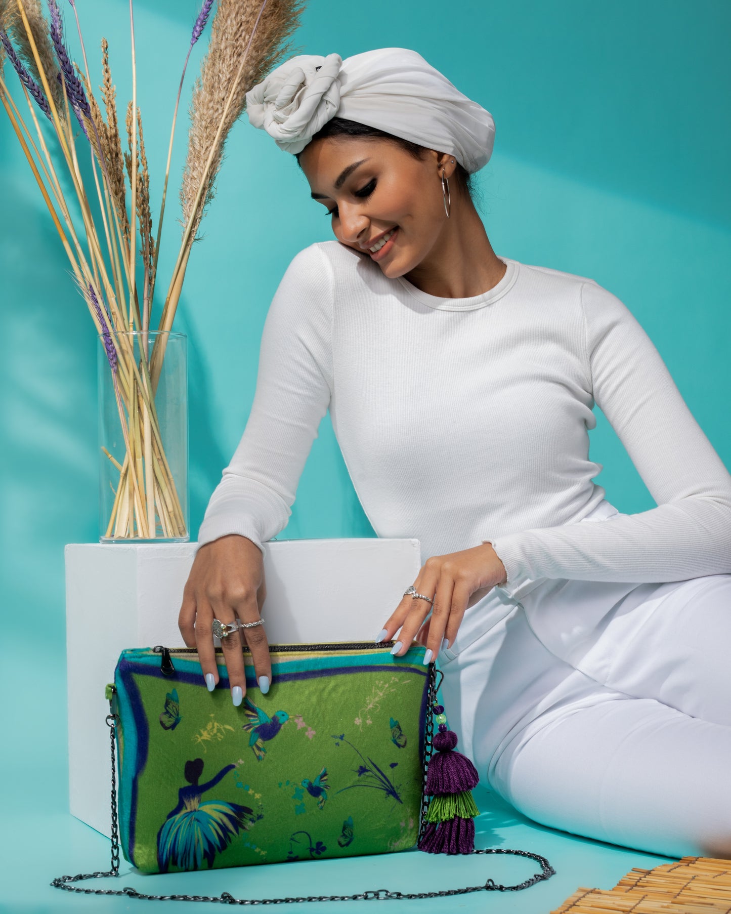 Artistic Clutch Bag