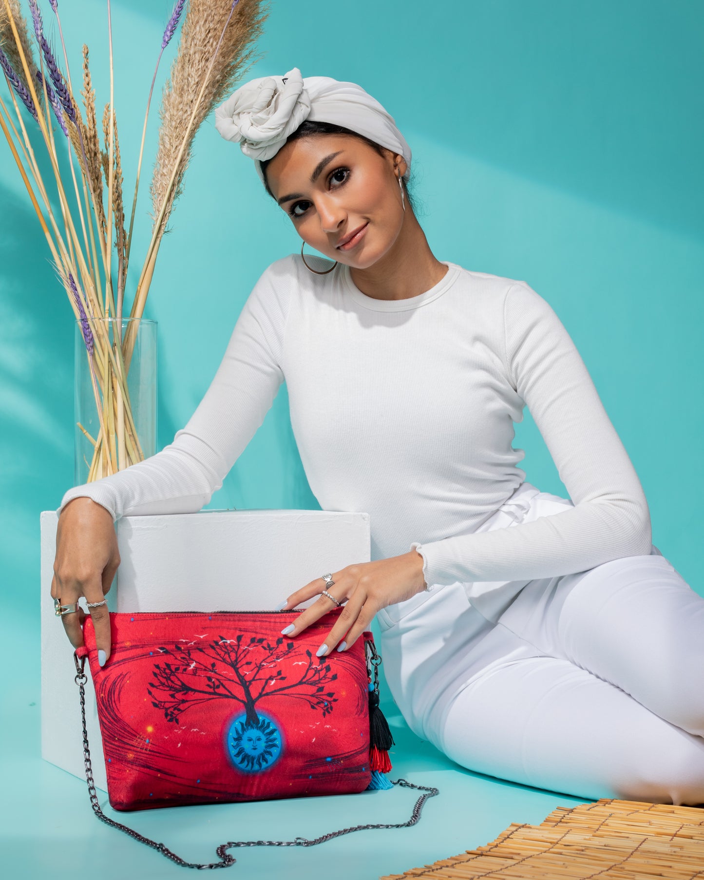 Artistic Clutch Bag
