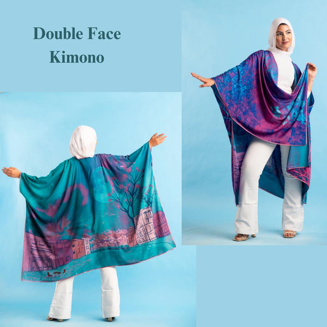 Double Face Kimono/Poncho