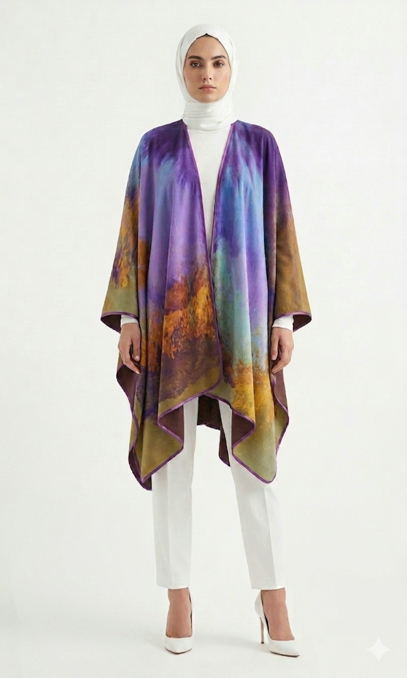 Double Face Kimono/Poncho