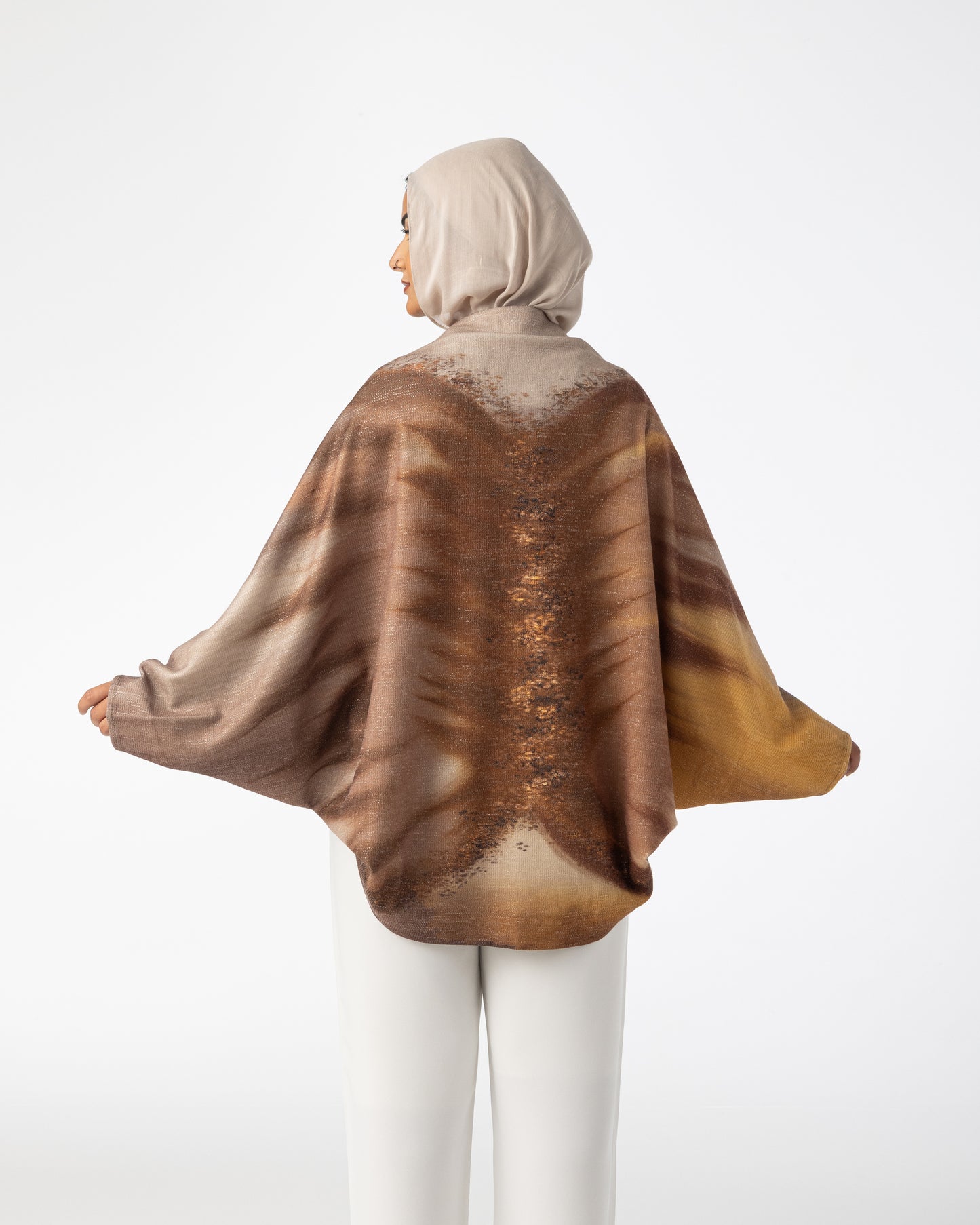 Knitted Winter Cape