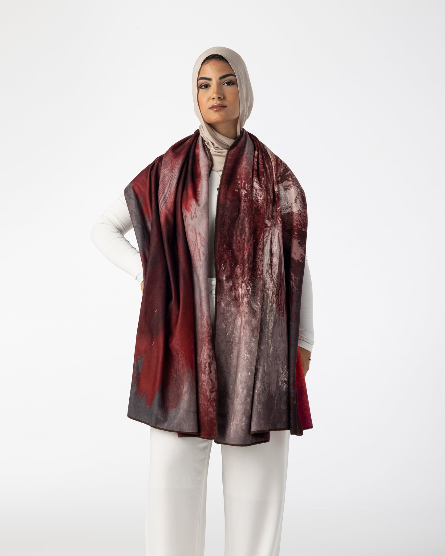 Artistic Winter Shawl