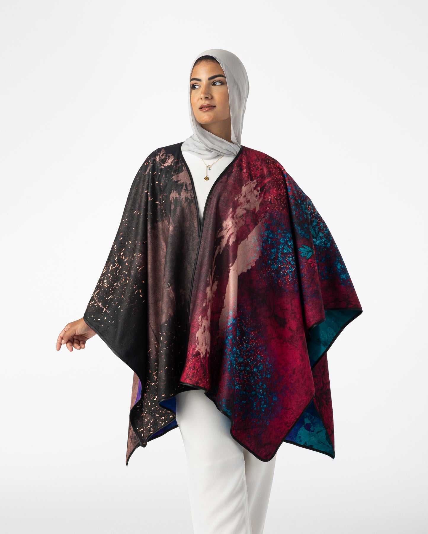 Double Face Winter Cape