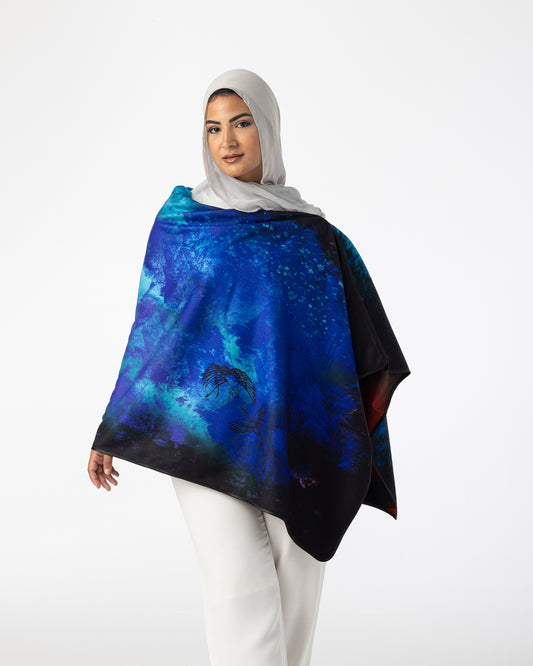 Double Face Winter Poncho