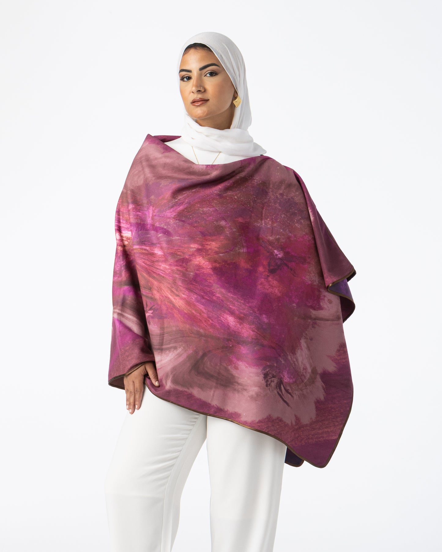 Double Face Winter Poncho