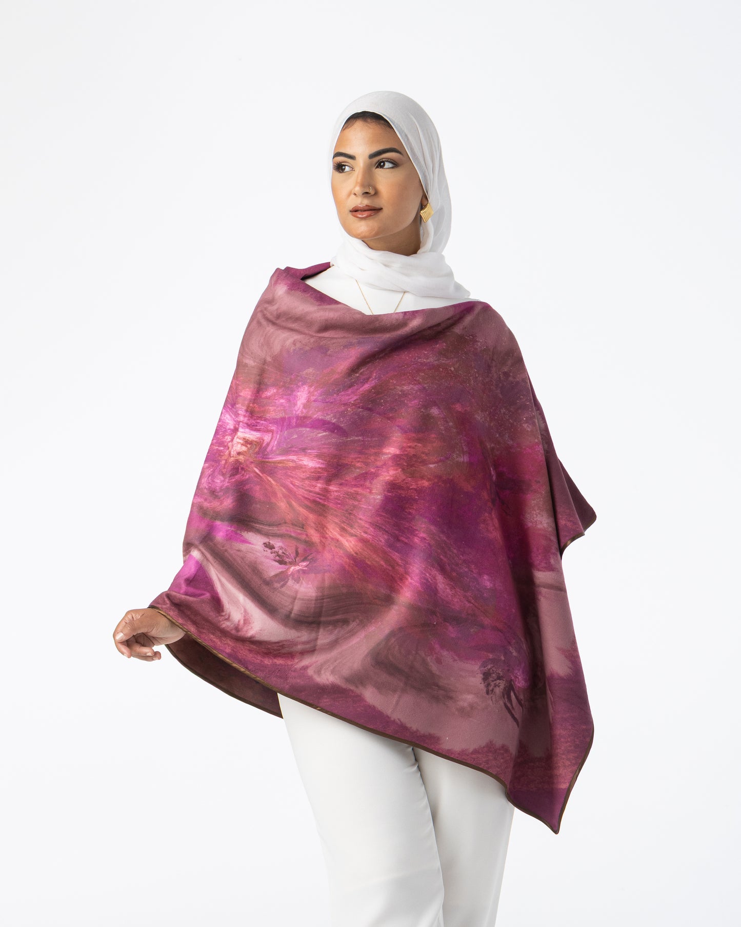 Double Face Winter Poncho