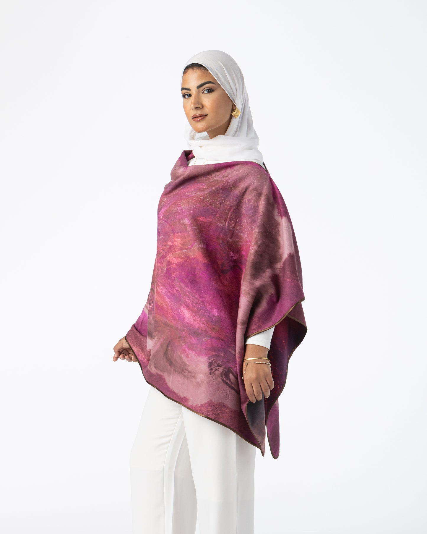 Double Face Winter Poncho