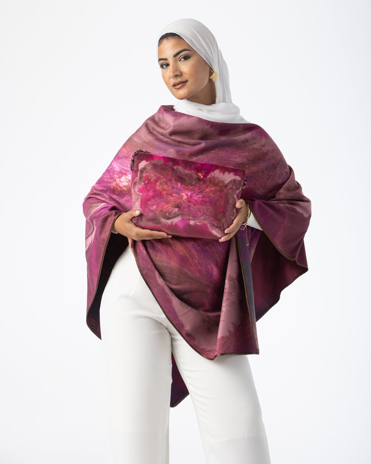 Double Face Winter Poncho