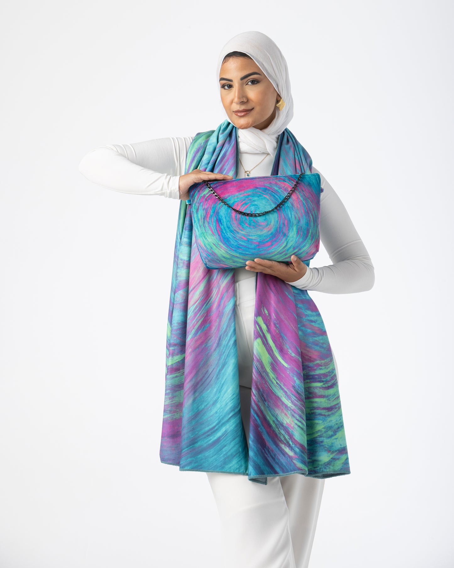 Artistic Winter Shawl