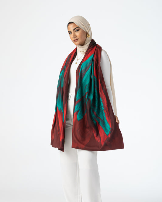 Artistic Winter Shawl