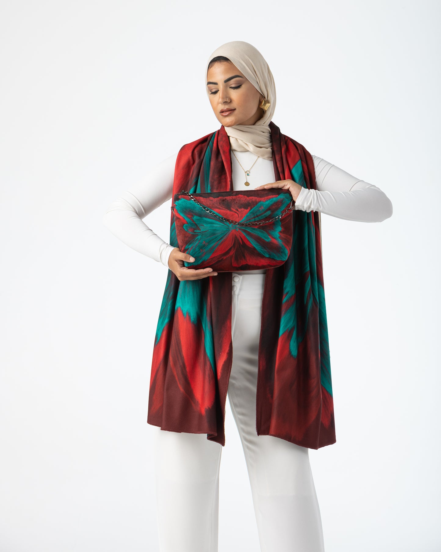 Artistic Winter Shawl