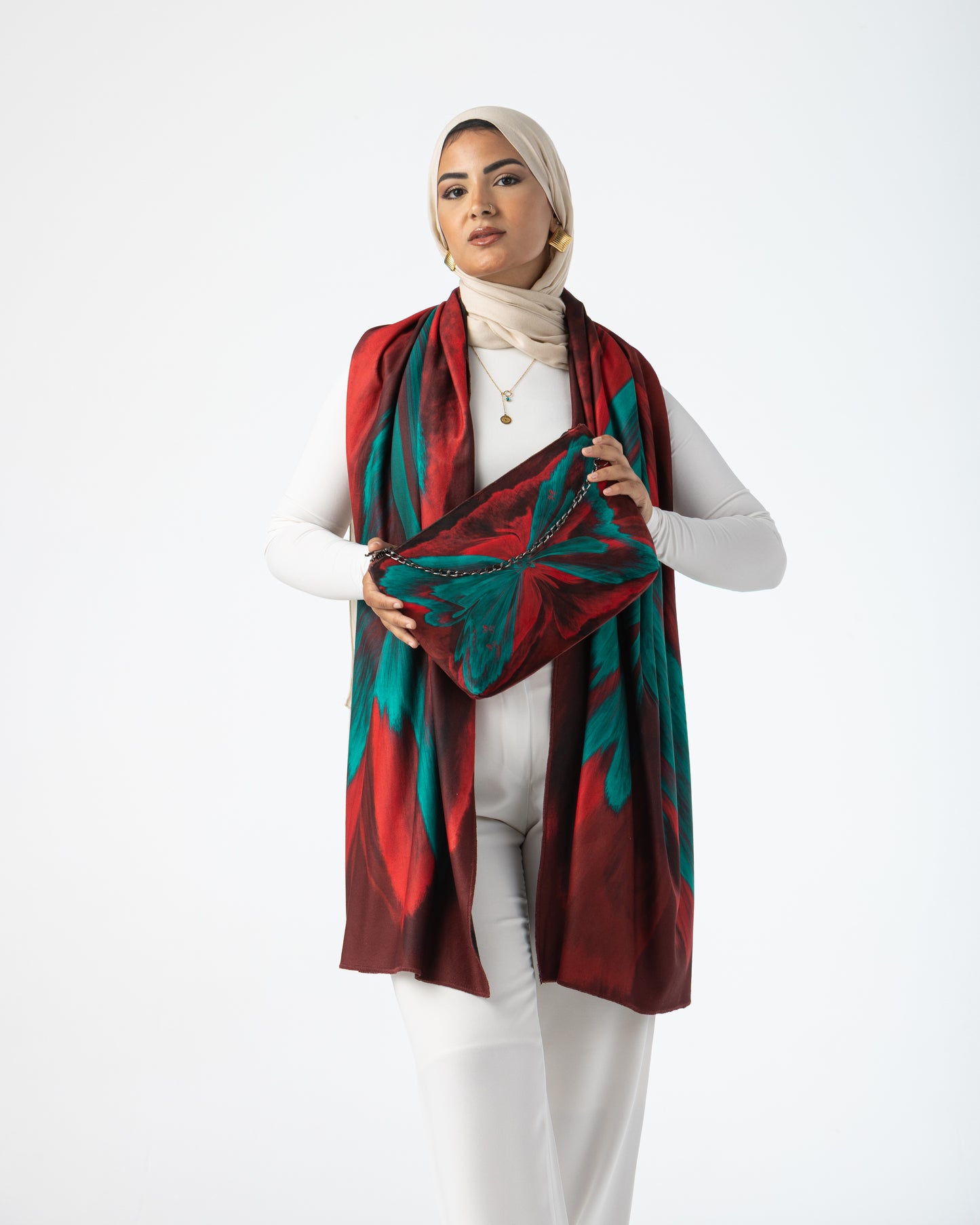 Artistic Winter Shawl