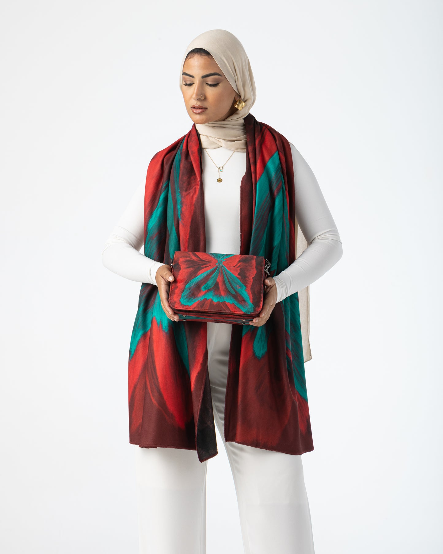 Artistic Winter Shawl