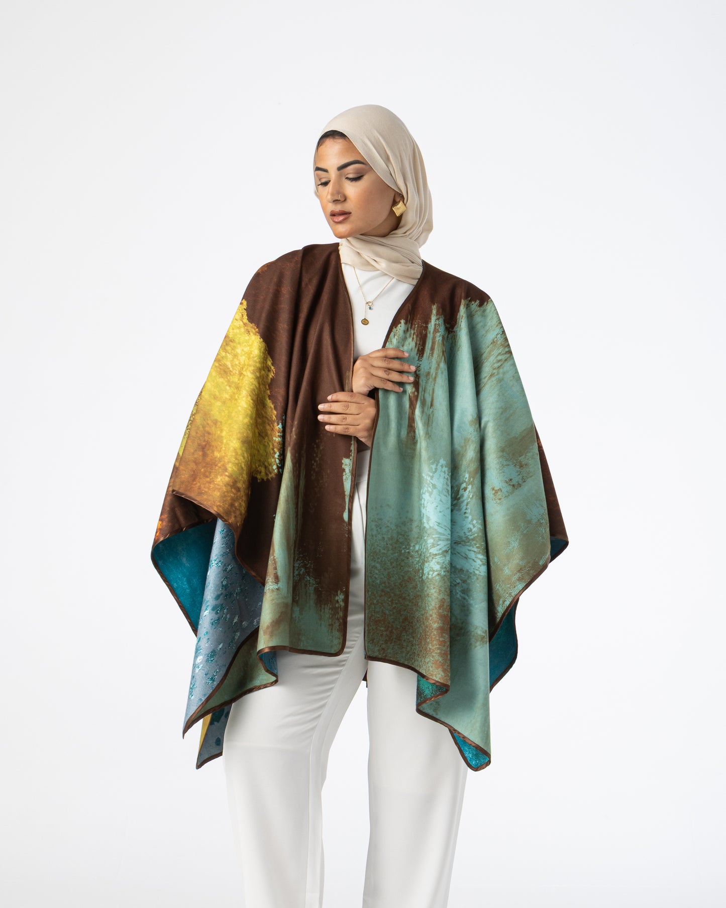 Double Face Winter Cape