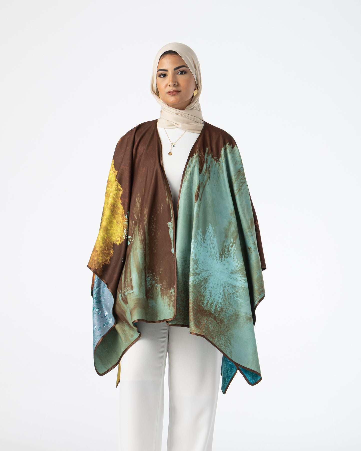 Double Face Winter Cape