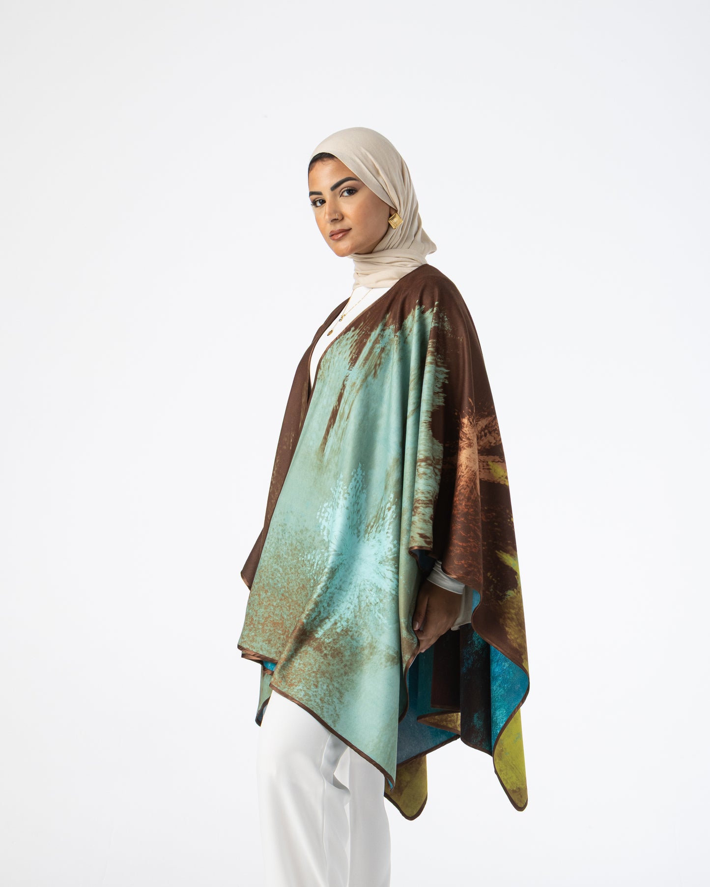 Double Face Winter Cape