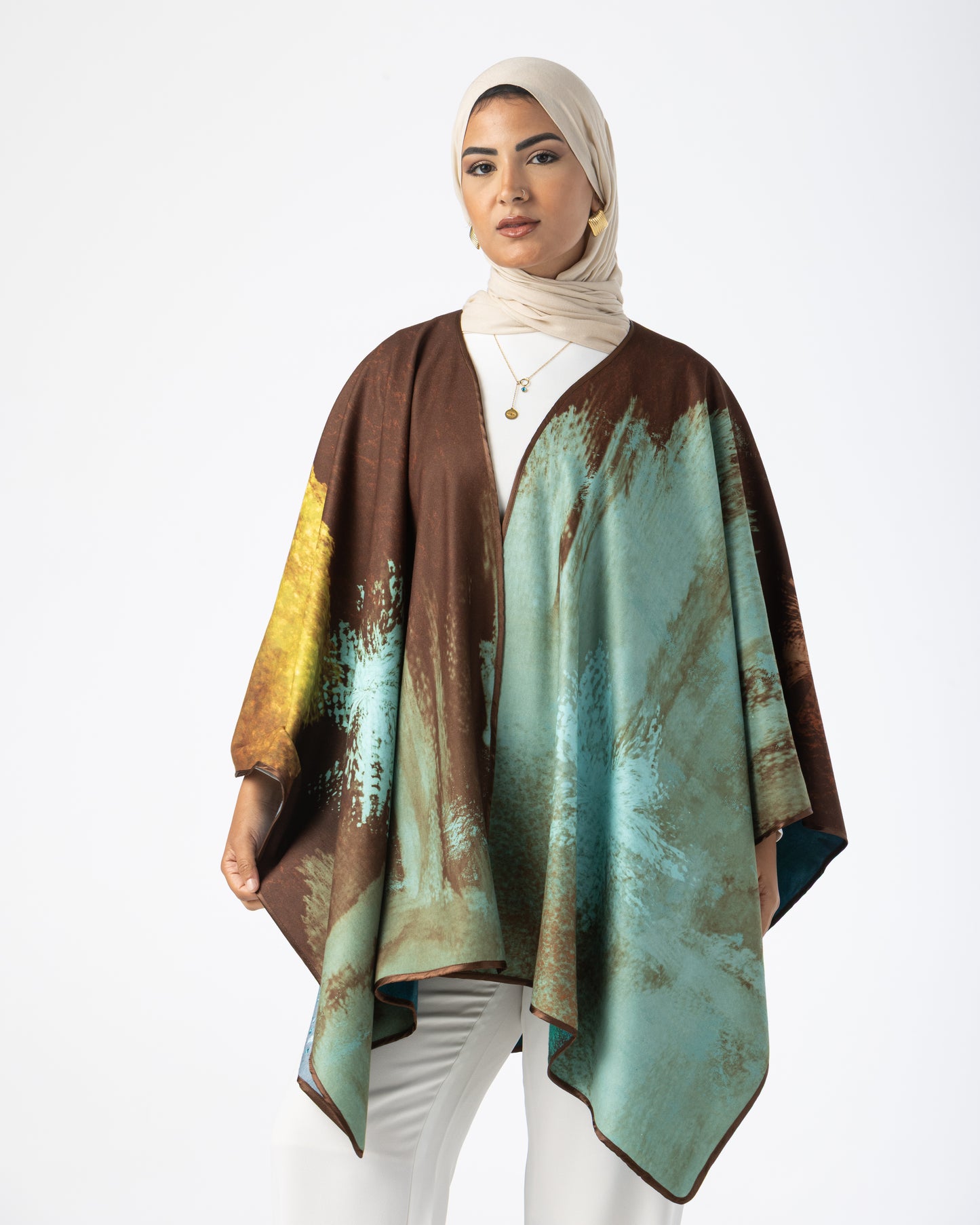 Double Face Winter Cape