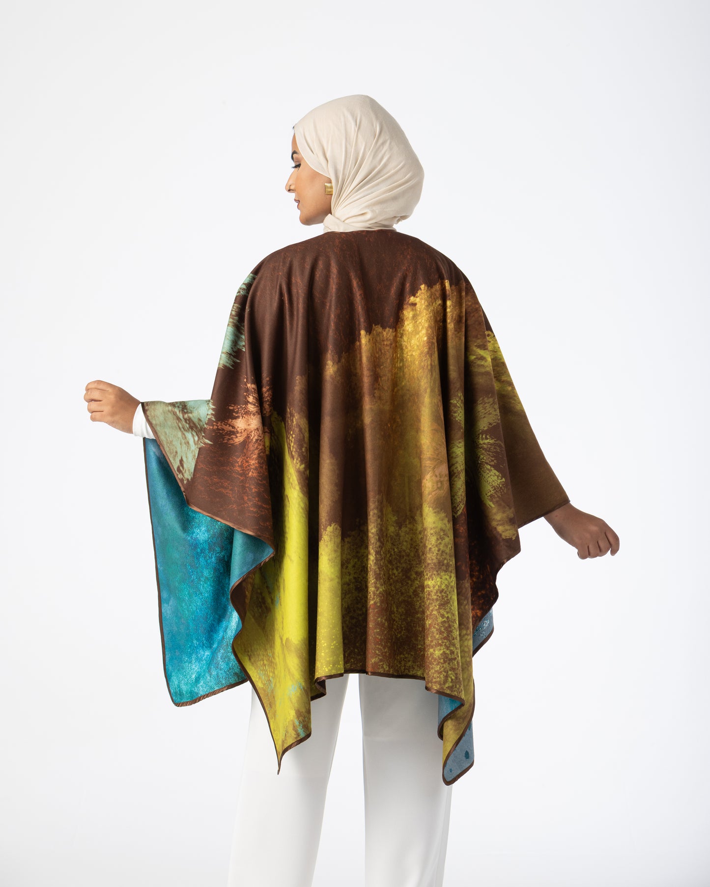 Double Face Winter Cape