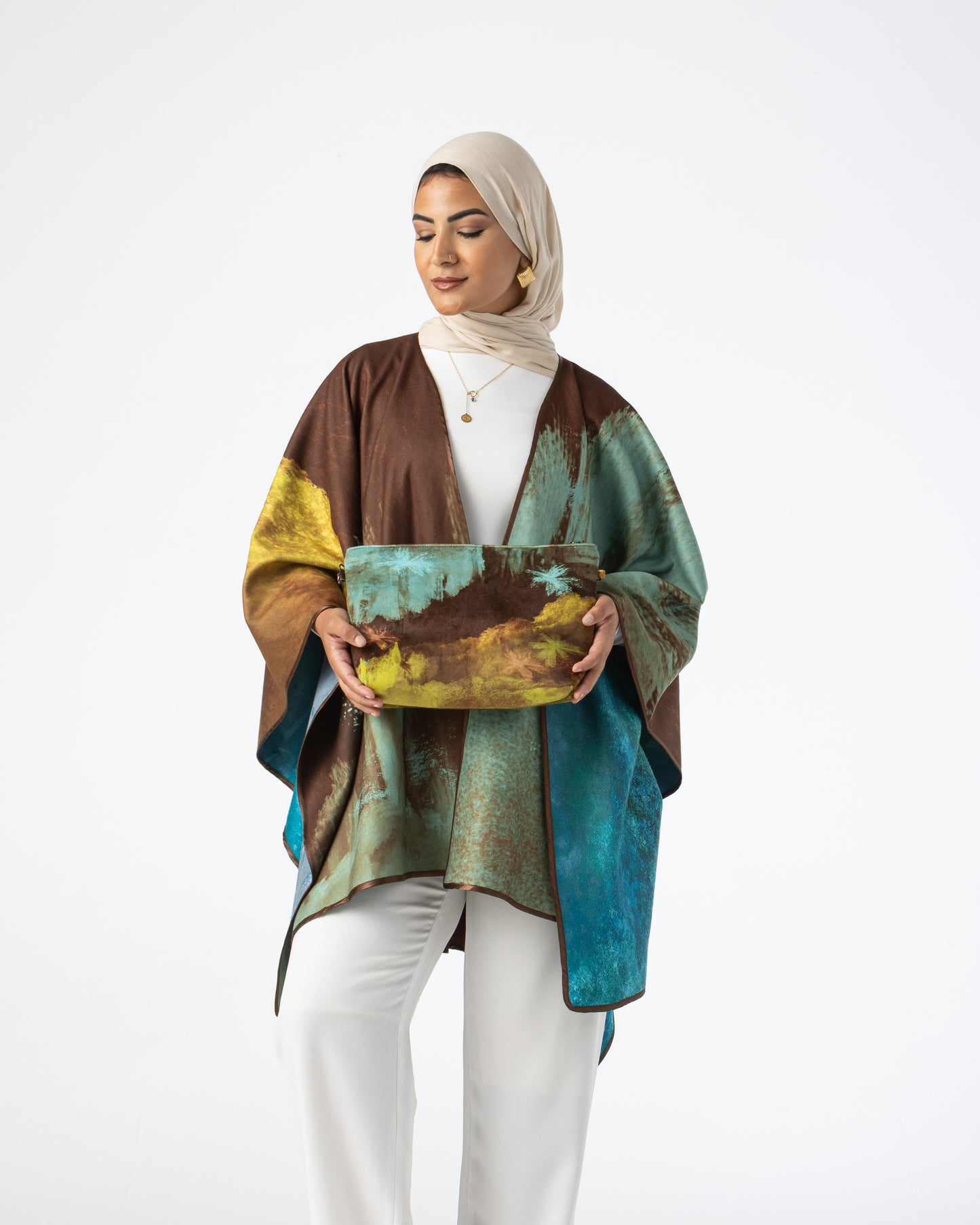 Double Face Winter Cape