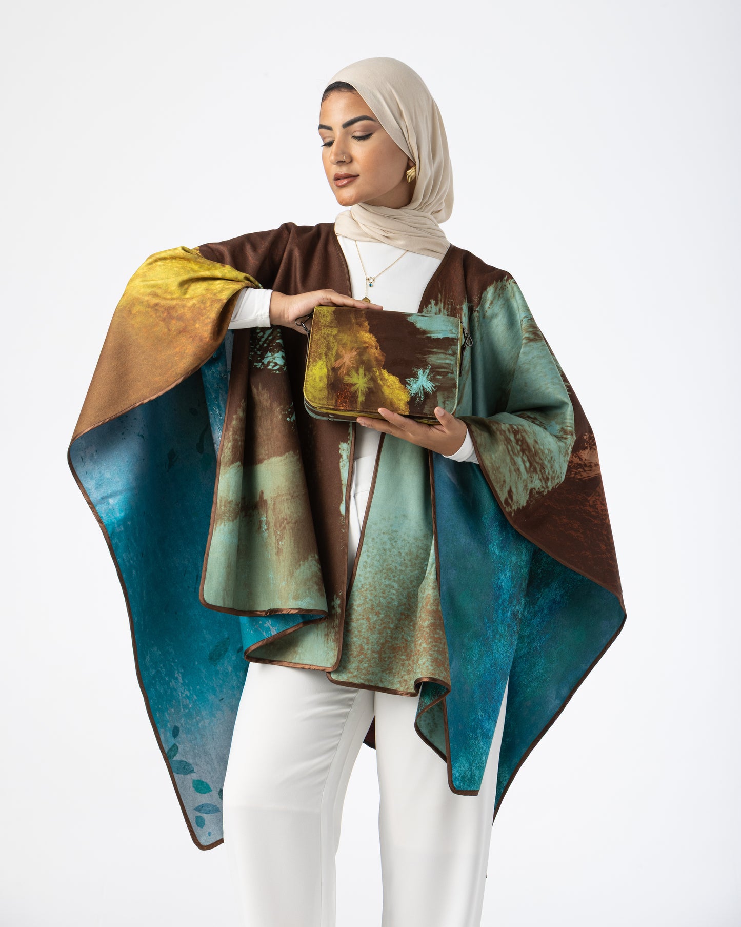 Double Face Winter Cape