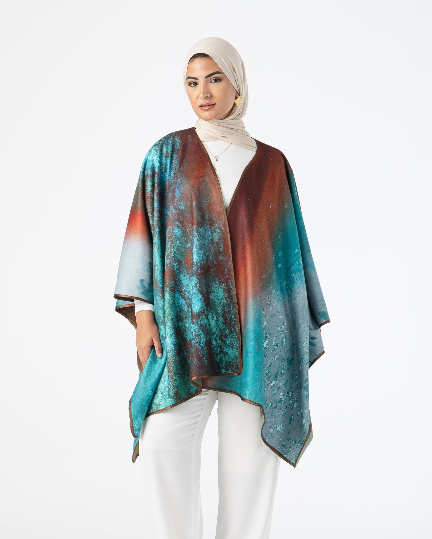 Double Face Winter Cape