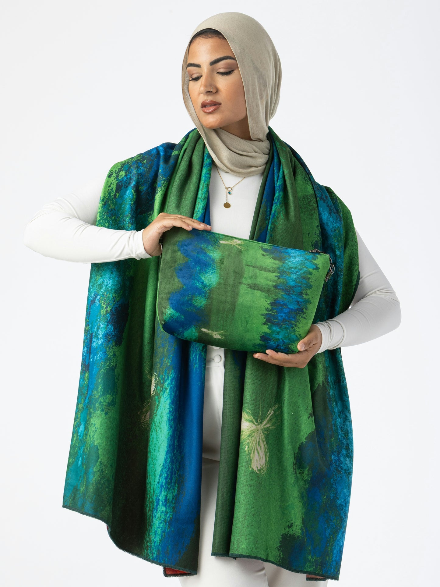 Artistic Winter Shawl