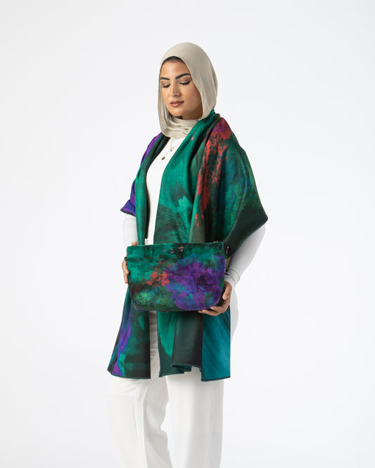 Artistic Winter Shawl