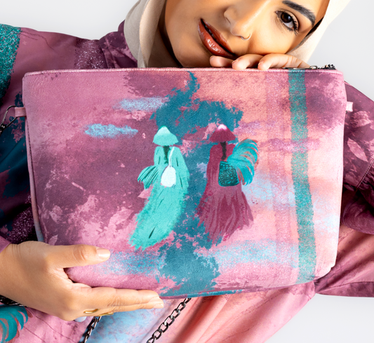 Artistic Clutch Bag