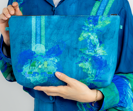 Artistic Clutch Bag