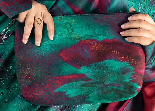 Artistic Clutch Bag