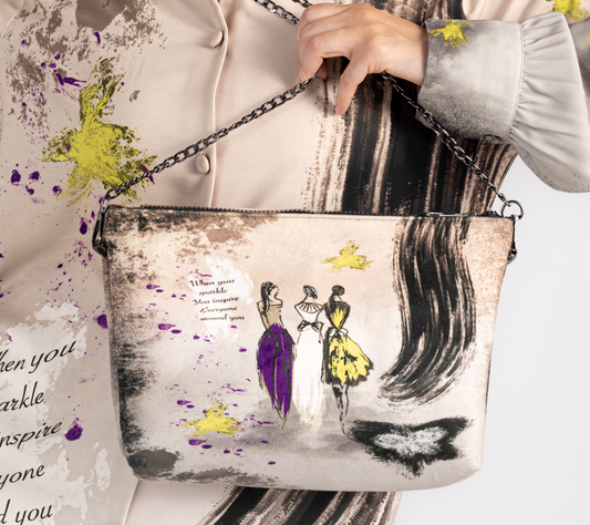 Artistic Clutch Bag